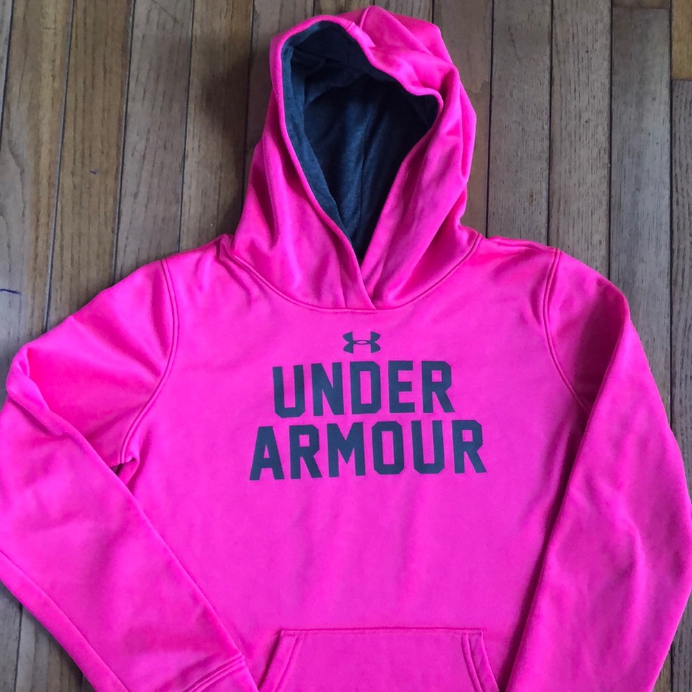 Under- Armour Pink Hoodie